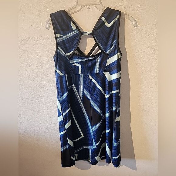 Lole Athletic Dress Blue Quick Dry Lightweight Sleevless Size Medium - Picture 5 of 6